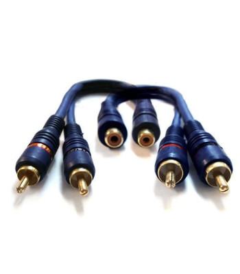 Y-splitter 2 hun til 1han