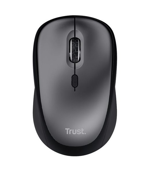 TRUST YVI+ WIRELESS MOUSE ECO BLACK - Trådløs mus