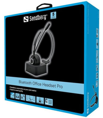 Sandberg Bluetooth Office Headset Pro - Trådløst headset