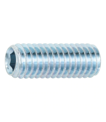 Pinolskrue med indvendig sekskant med flad ende ISO 4026