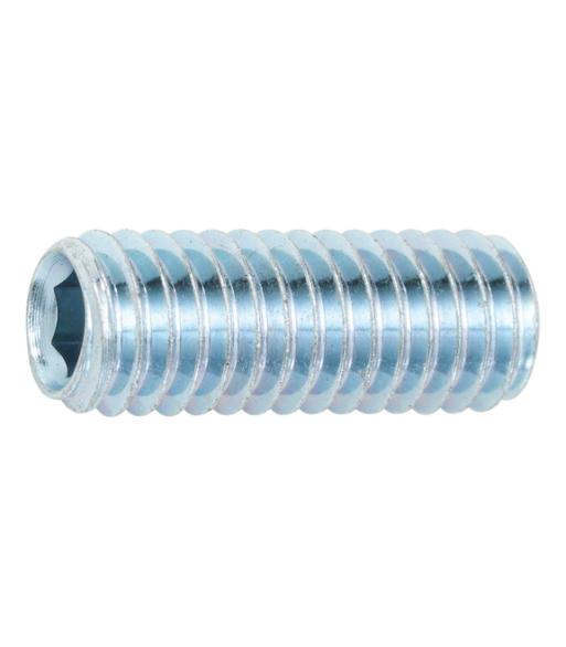 Pinolskrue med indvendig sekskant med flad ende ISO 4026