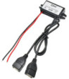 YIPIN HEXHA 12-24V to 5V 3A USB Dual Adapter
