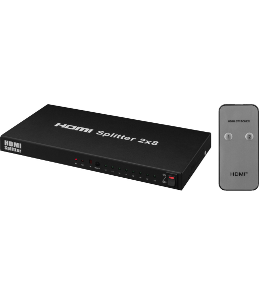 Monacor HDMS-2084K - HDMI splitter 4K