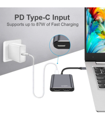 USB-C 4-in-1 Adapter and Hub