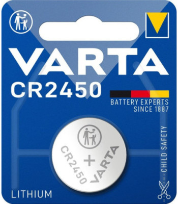 CR2450 Lithium knapcelle - 3V / 560mAh (1 stk.)