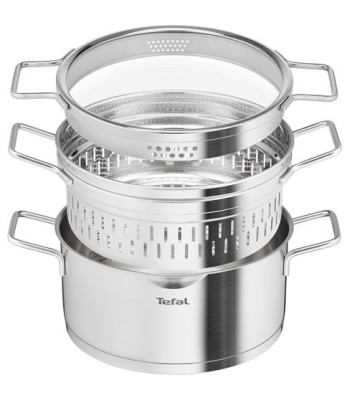 Tefal Steam pot Ø24 cm - Gryde med dampindsats