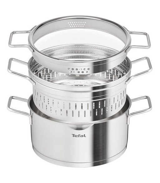 Tefal Steam pot Ø24 cm - Gryde med dampindsats