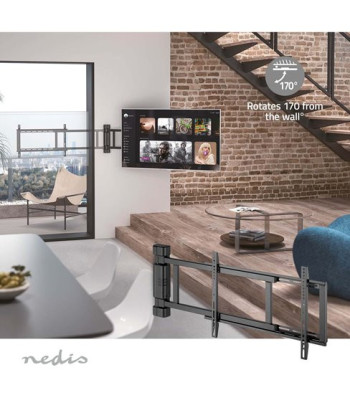 Nedis Motoriseret TV Vægbeslag 32'' - 75'' - Swing Mount
