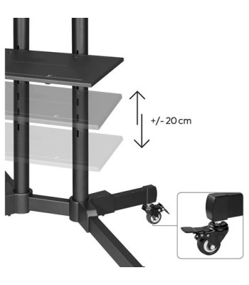 Hama TV-stand Trolley up to 75''