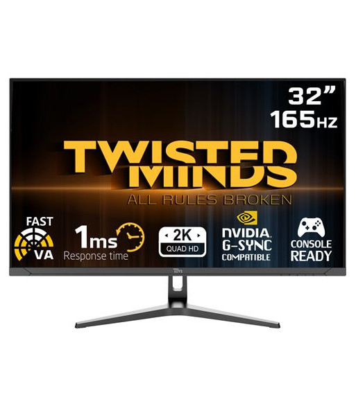 Twisted Minds Flat Gaming Monitor 32'' QHD