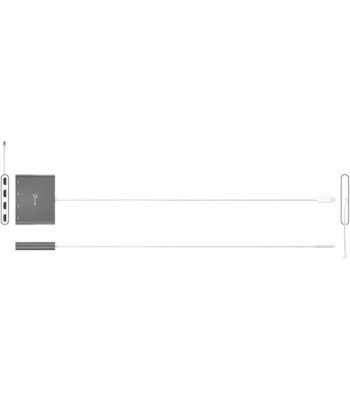 J5 Create USB-C to 4 Port HDMI Multi-Monitor Adapter