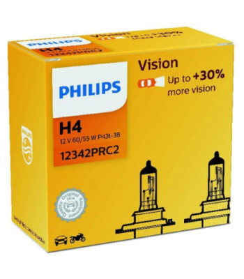Philips Vision H4 60/55W 12V - Sæt
