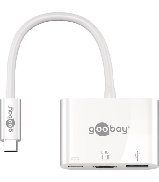 GOOBAY - USB multiport adapter - USB-C han/hun