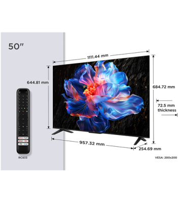 TCL 50P6K - UHD 4K Google TV