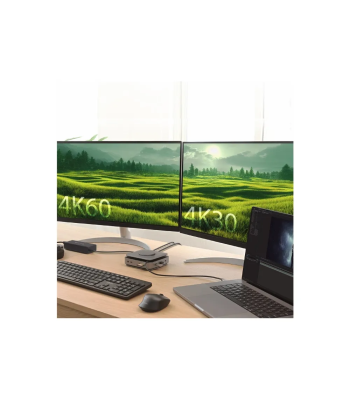 5create JCD3199P - dockingstation - USB-C / USB4 / Thunderbolt 3 / Thunderbolt 4 - 2 x HDMI - 1GbE