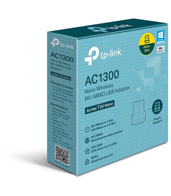 TP-Link Archer T3U Nano - Trådløst netværkskort