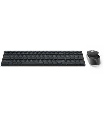 RAPOO Keyboard/Mice Set 9750M, mørkegrå - Tastatur og mus