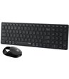 RAPOO Keyboard/Mice Set 9750M, mørkegrå - Tastatur og mus