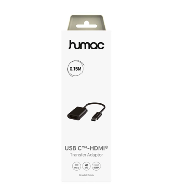 Humac USB-C to HDMI, 4K-kvalitet - 20250