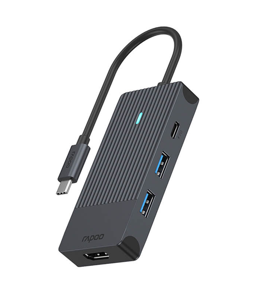 RAPOO USB-C Multiport UCM-2001 - USB Hub