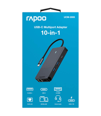 RAPOO USB-C Multiport UCM-2005 - USB Hub