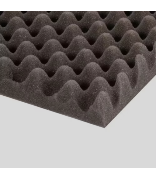 Adam Hall Hardware 019450 - Eggbox Foam grey 50 mm