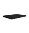 Adam Hall SolidLite PP black/black 10.4 mm, 2500 x 1250 mm