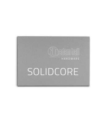 Adam Hall Adam Hall SolidCore® grey PP panel, white core, 6.6 mm, 2500 x1250 mm