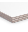 Adam Hall 6.5mm birch phenolic resin with white leather-look texture, 2500mm x 1250mm