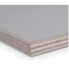 Adam Hall 9mm birch phenolic resin with grey leather-look texture, 2500mm x 1250mm