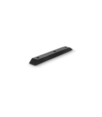 Adam Hall Black plastic runner, 30 cm