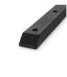Adam Hall Black plastic runner, 45 cm