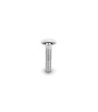 Adam Hall Cup head square neck screw M6 x 20 mm, steel galvanised, DIN 603 - 100 Stk.