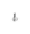 Adam Hall Cup head square neck screw M6 x 20 mm, steel galvanised, DIN 603 - 100 Stk.