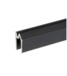 Adam Hall Aluminium Hybrid Lid Location black for 9.5 mm Material - 4 Meter.