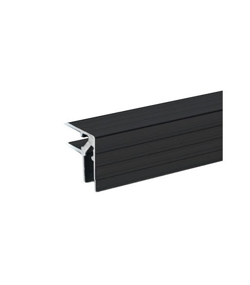 Adam Hall Aluminium Casemaker for 9.5 mm Material, black - 4 Meter.