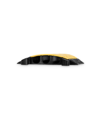 Defender Cable protector 3 channels - 45° curve left - medium load - height 5cm