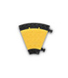 Defender Cable protector 3 channels - 45° curve right - medium load - height 5cm