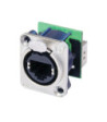 Neutrik Network chassis connector Neutrik etherCON® - Cat.5e
