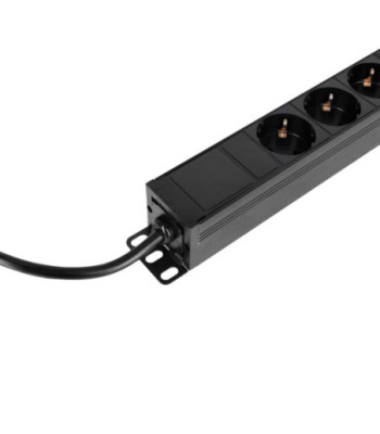 Adam Hall 19" Power Strip 1 U 8-way without switch