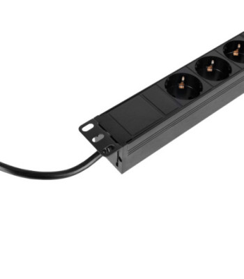 Adam Hall 19" Power Strip 1 U 8-way without switch