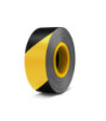 Defender Premium fabric adhesive tape with ERGO-Core - black/yellow - glossy - 50 mm x 50 m