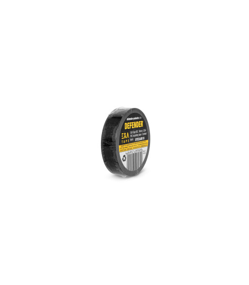 Defender PVC insulating tape / Zumbel - black - 19 mm x 33 m