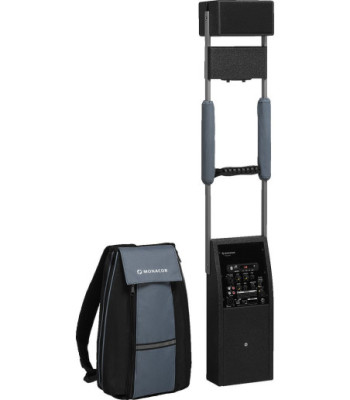 MONACOR Transportabelt lydanlæg - PAS-254D
