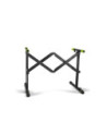 Gravity Foldable keyboard stand with scissors mechanism