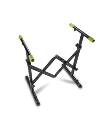 Gravity Foldable keyboard stand with scissors mechanism