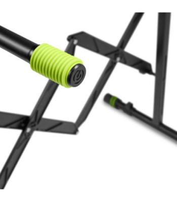 Gravity Foldable keyboard stand with scissors mechanism