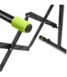 Gravity Foldable keyboard stand with scissors mechanism