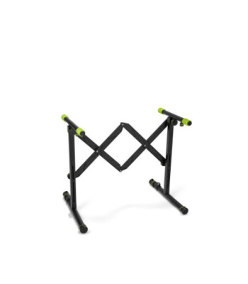 Gravity Foldable keyboard stand with scissors mechanism