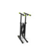 Gravity Foldable keyboard stand with scissors mechanism